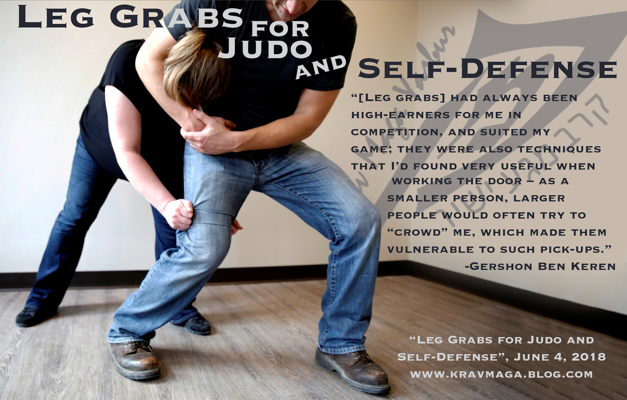 Leg Grabs For Judo & Self-Defense