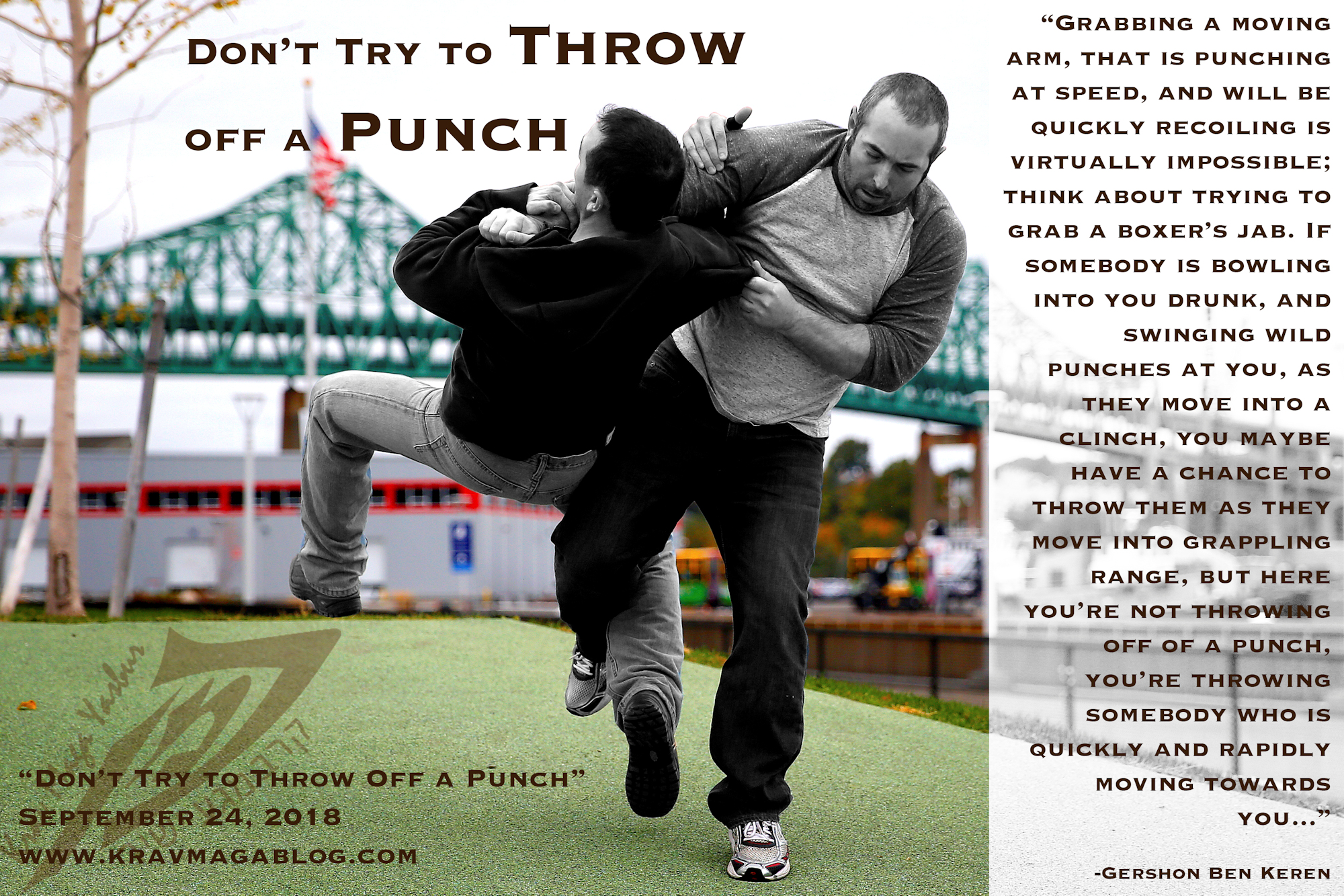 Don't Try To Throw Off A Punch