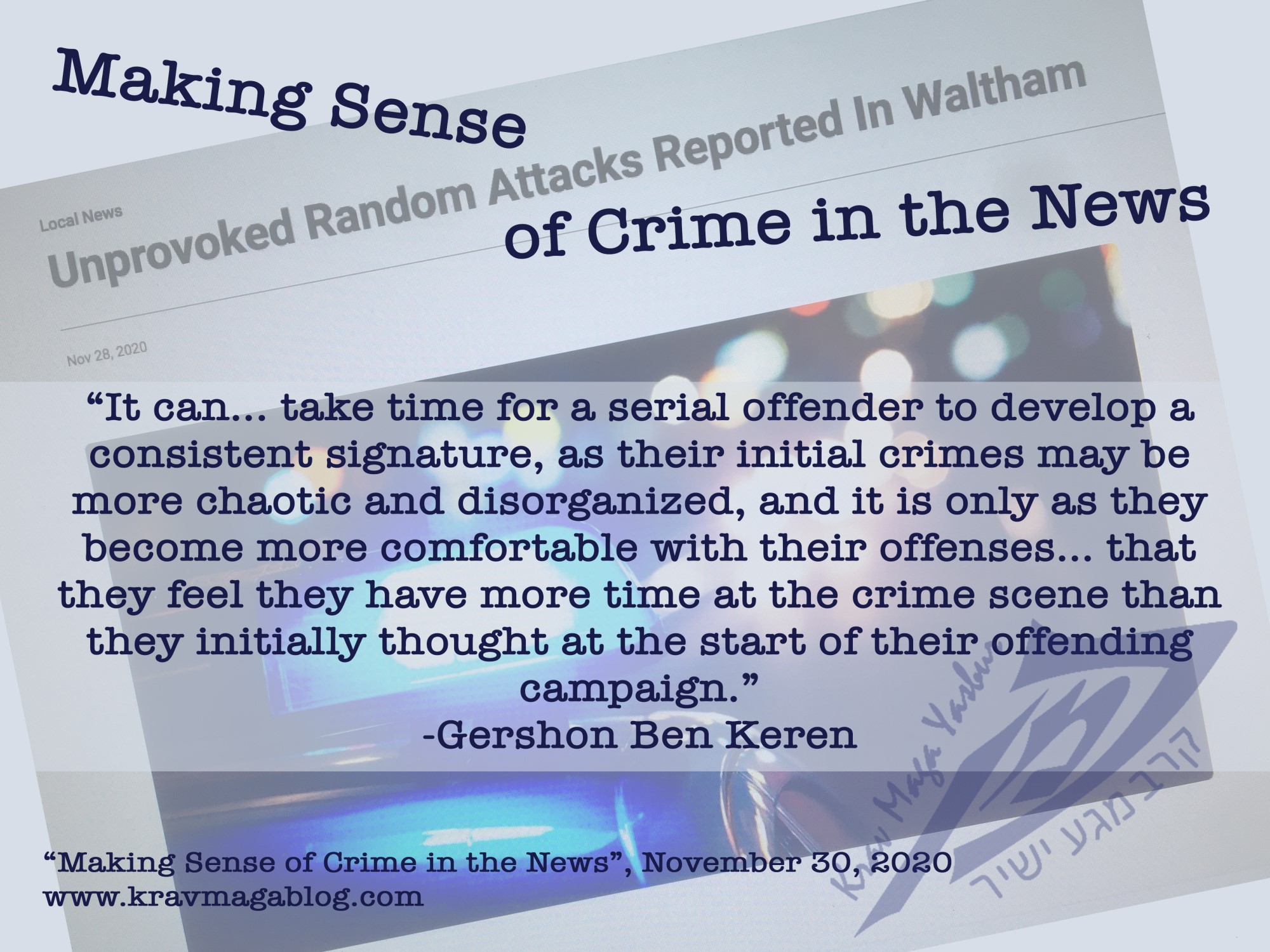 Making Sense of Crime in the News