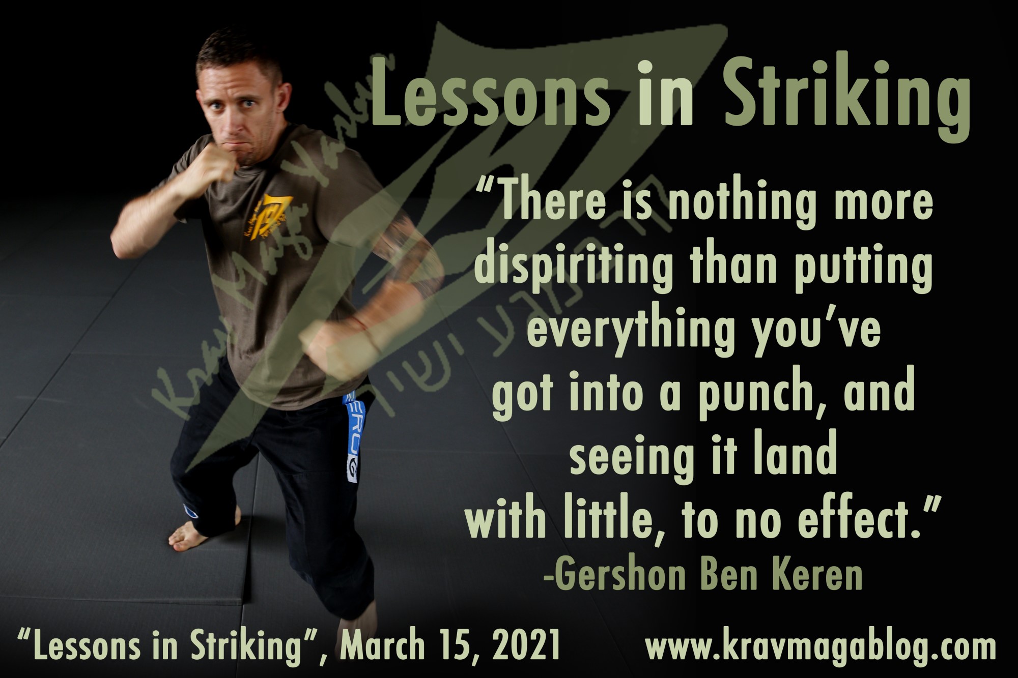 Lessons In Striking