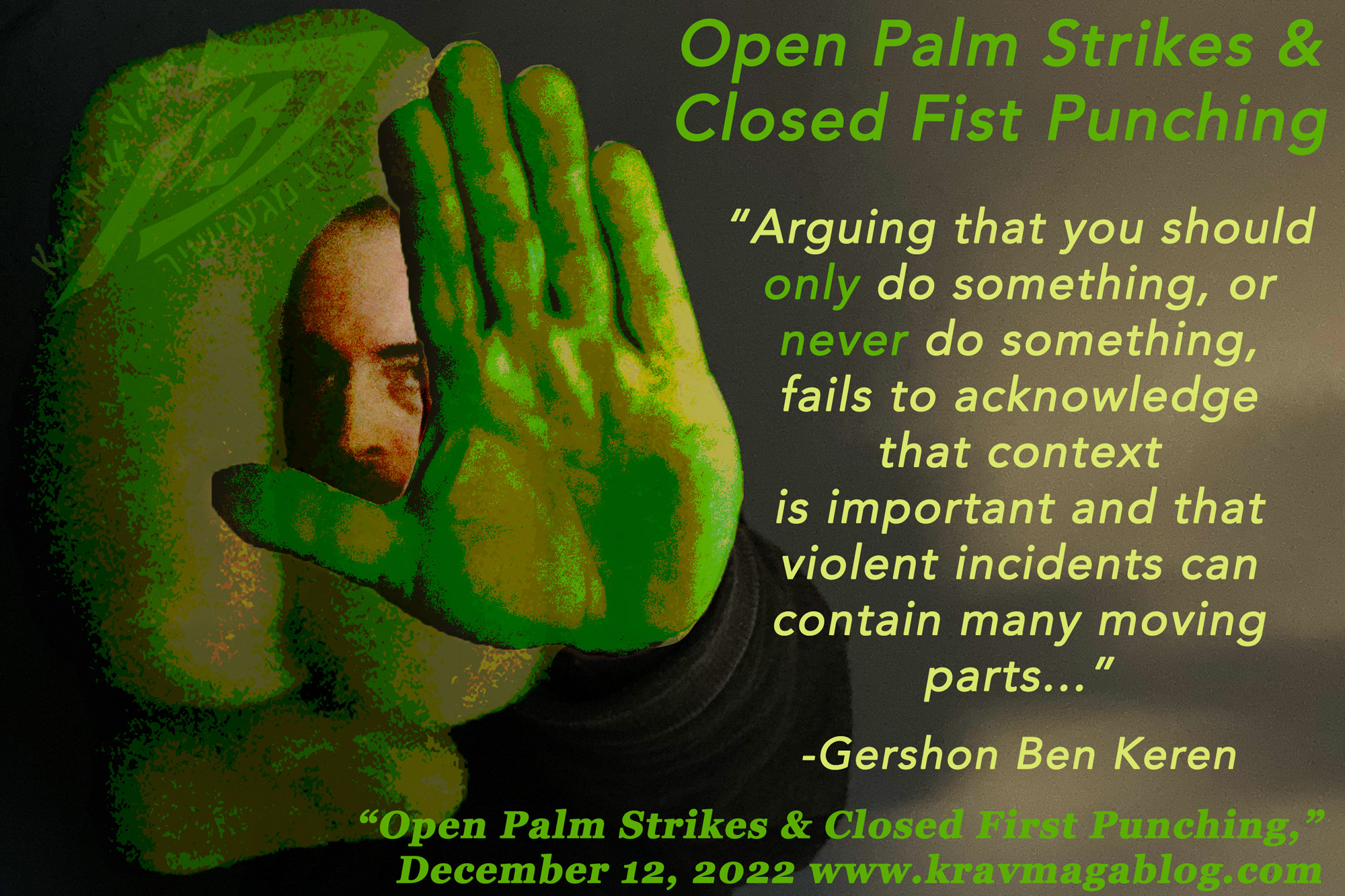 Open Palm Strikes & Closed Fist Punching
