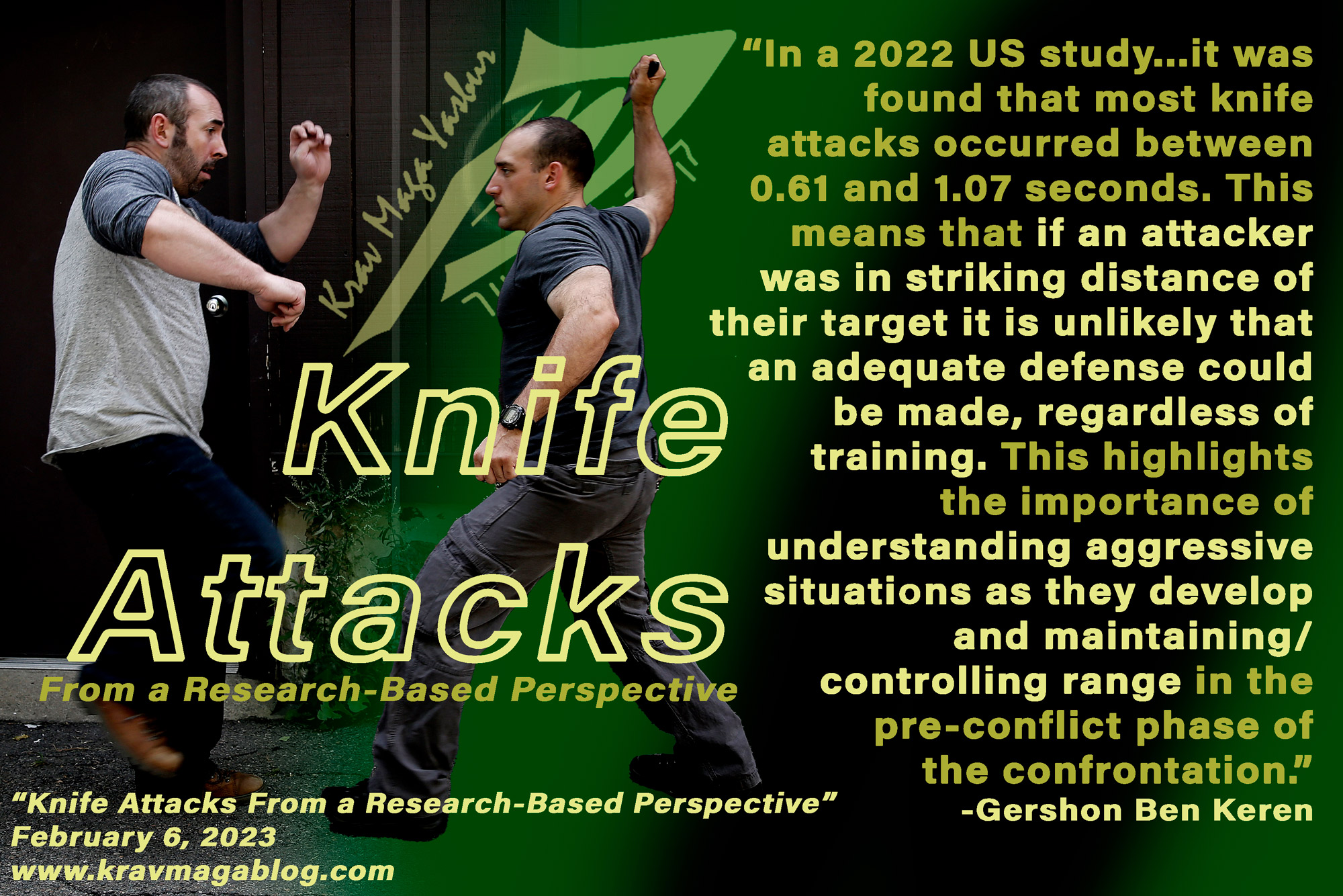Looking At Knife Attacks From A Research-Based Perspective