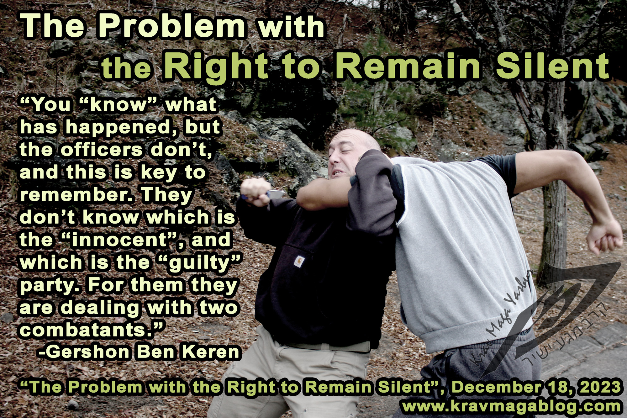 The Problem with the Right to Remain Silent 