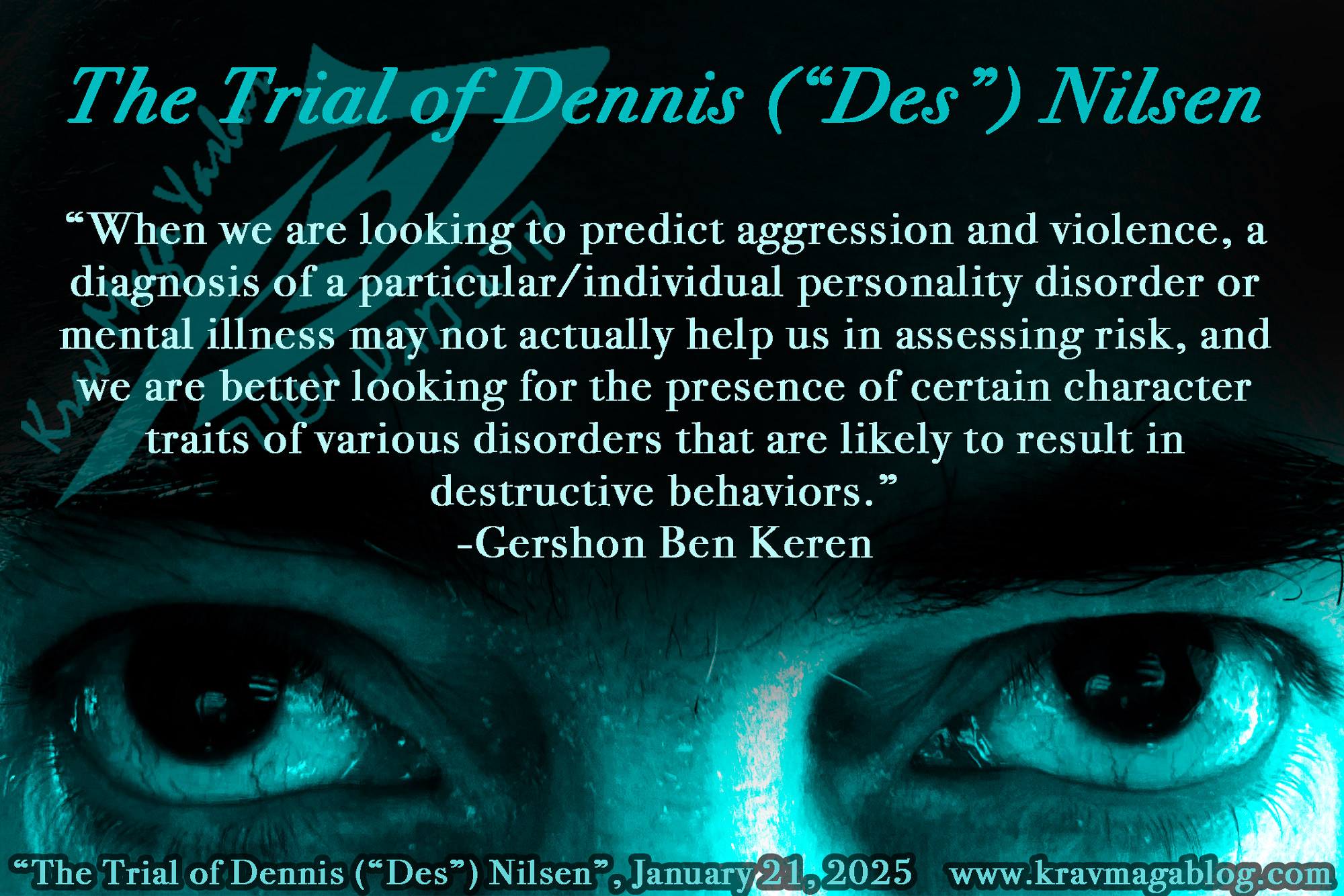 The Trial of Dennis (“Des”) Nilsen