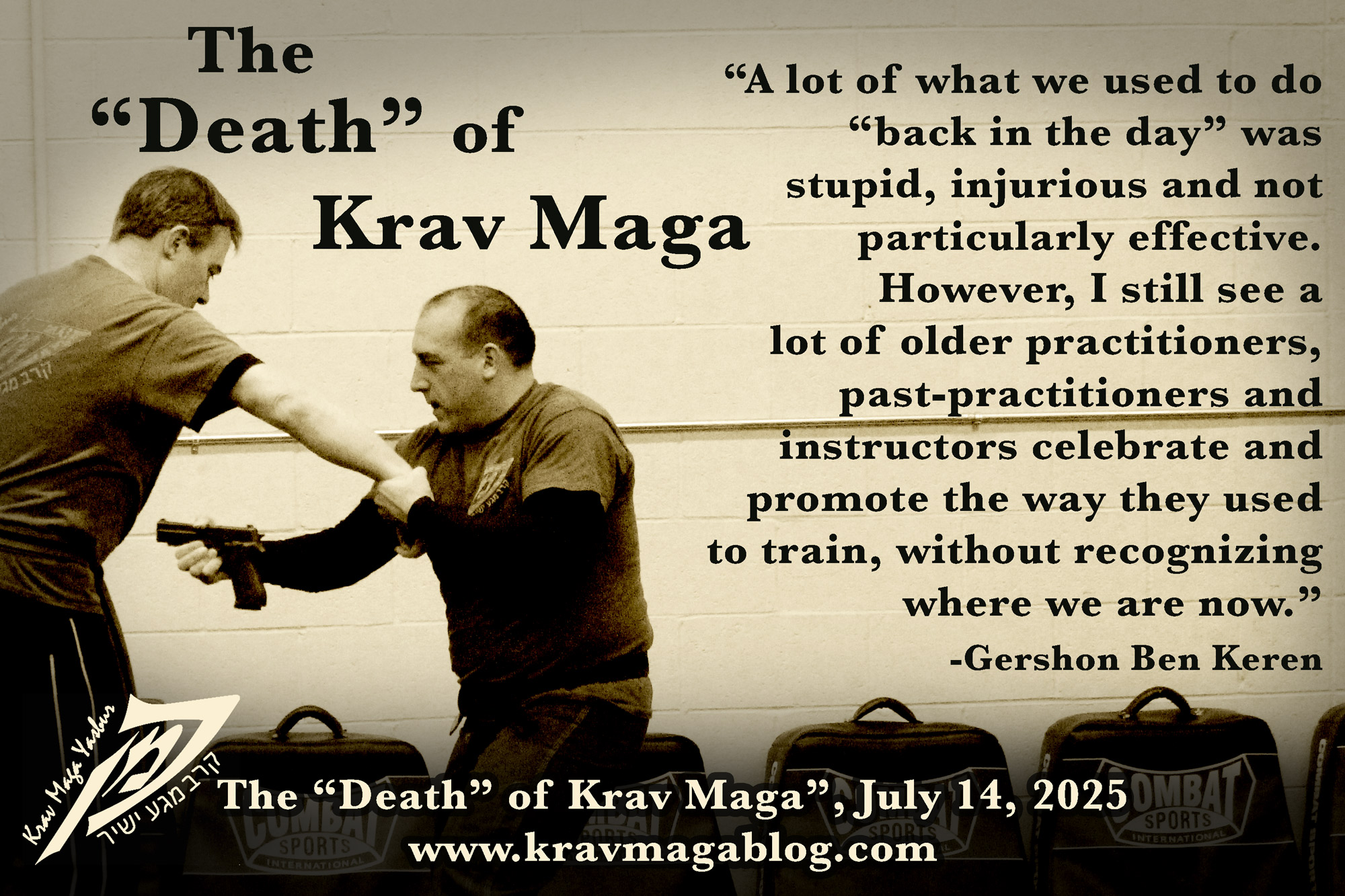 The “Death” of Krav Maga