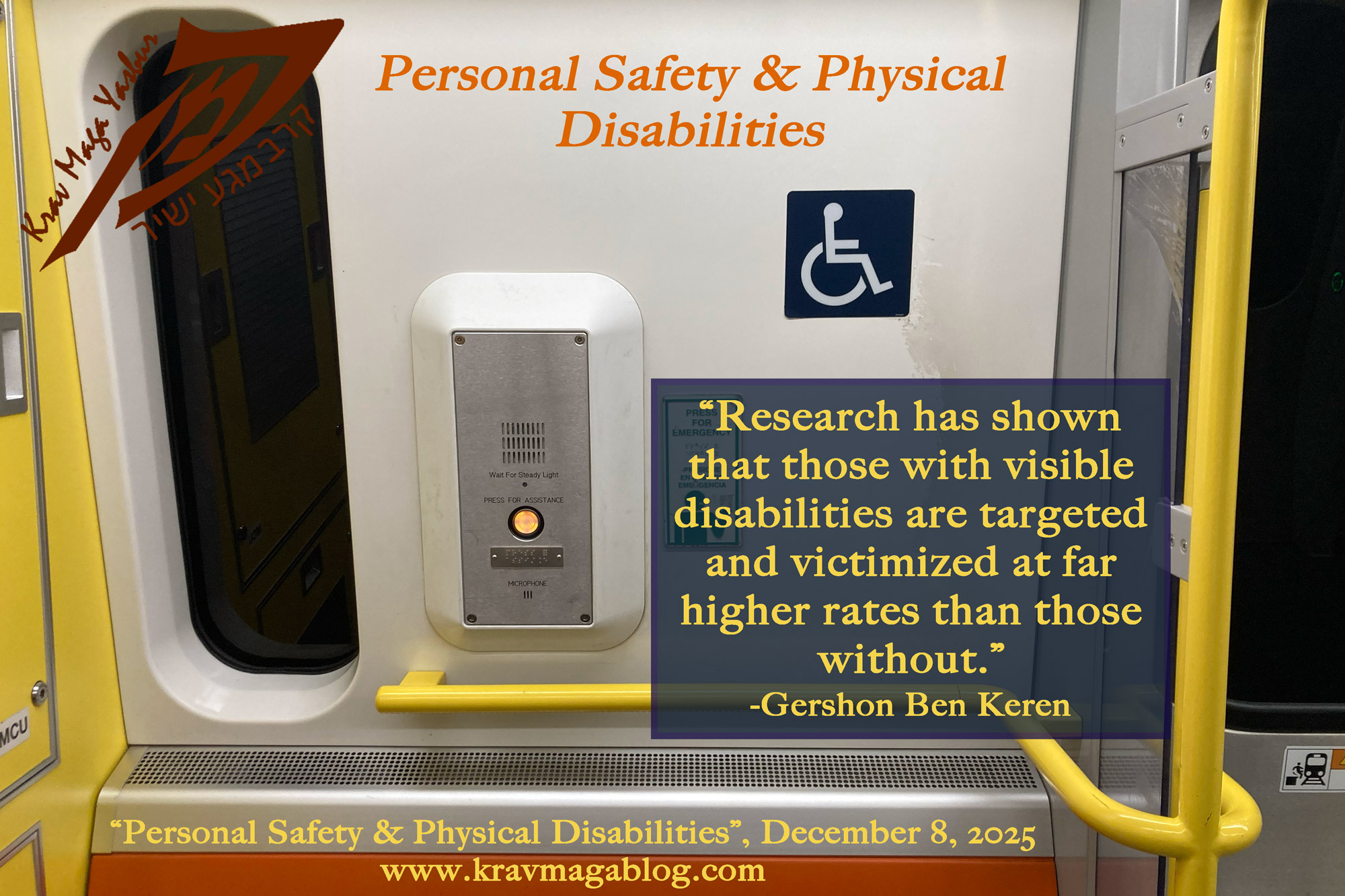 Personal Safety & Physical Disabilities